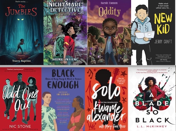 A variety of book covers 