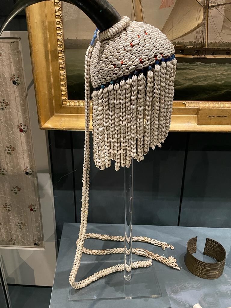 photograph showing items from the exhibition